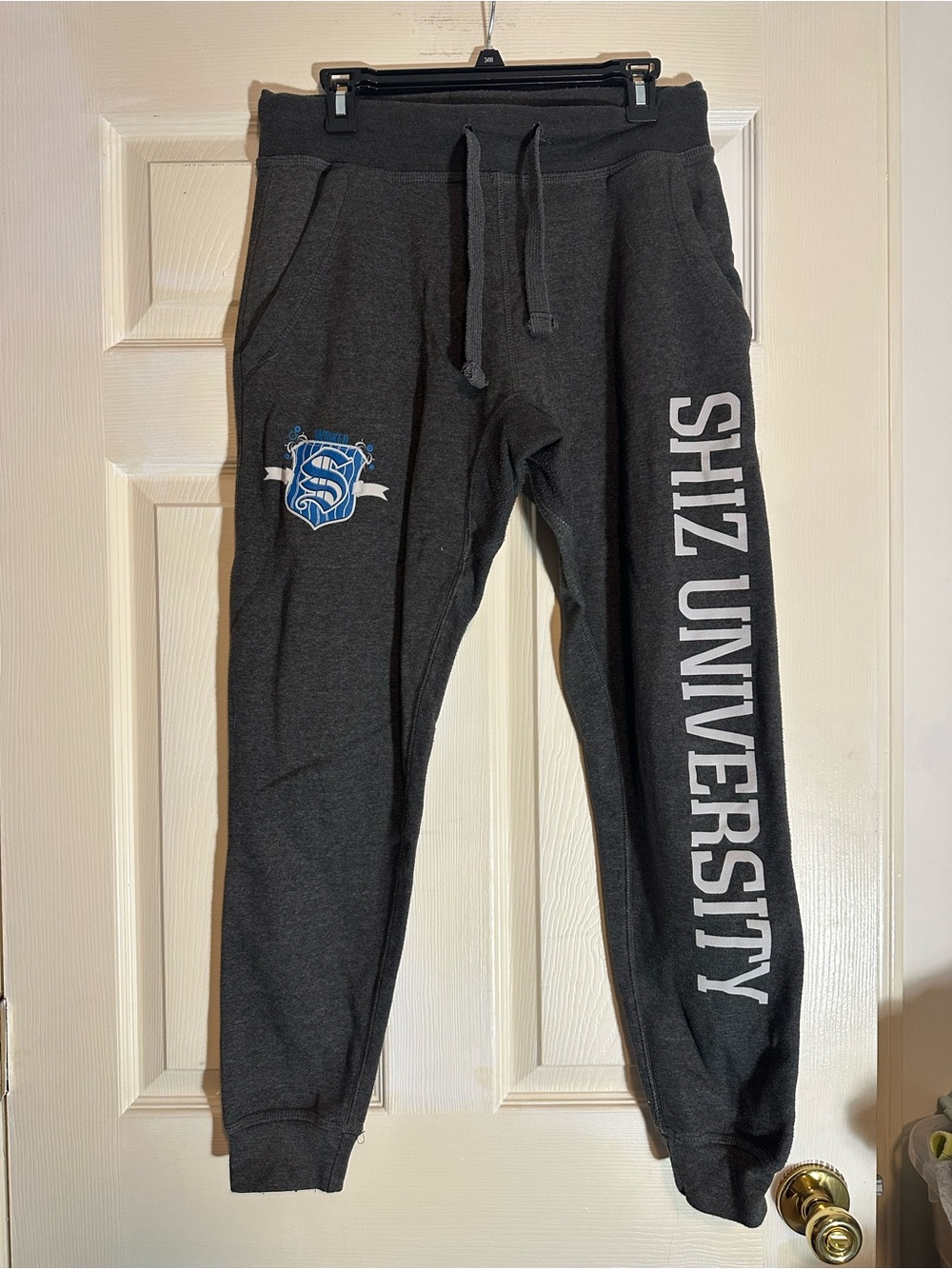 Wicked Broadway merchandise SHIZ UNIVERSITY Charcoal Gray Women’s Jogger